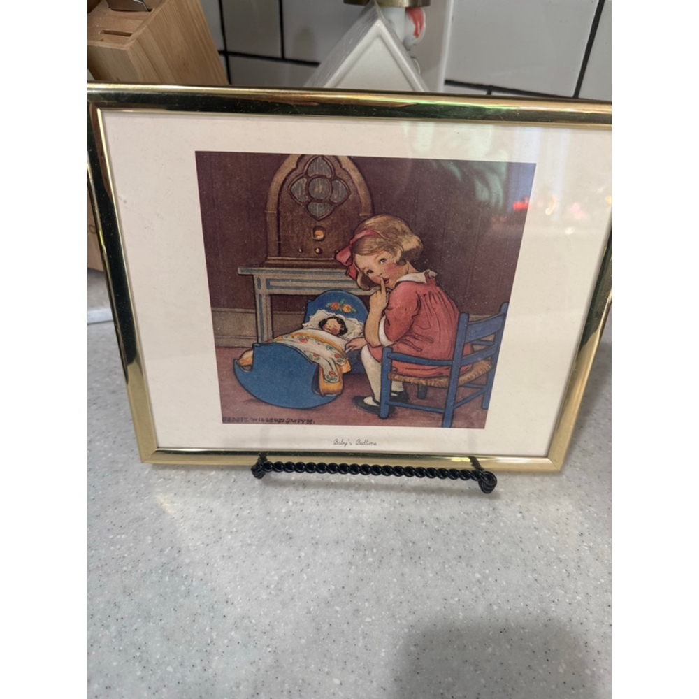 Jessie Willcox Smith Vintage Baby's Bedtime Print